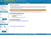Tablet Screenshot of nmmcle.org